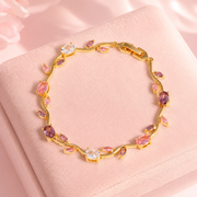 Crystal Tulip Bracelet