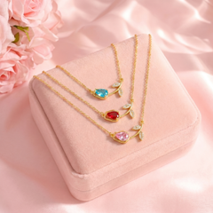 Crystal Tulip Necklace